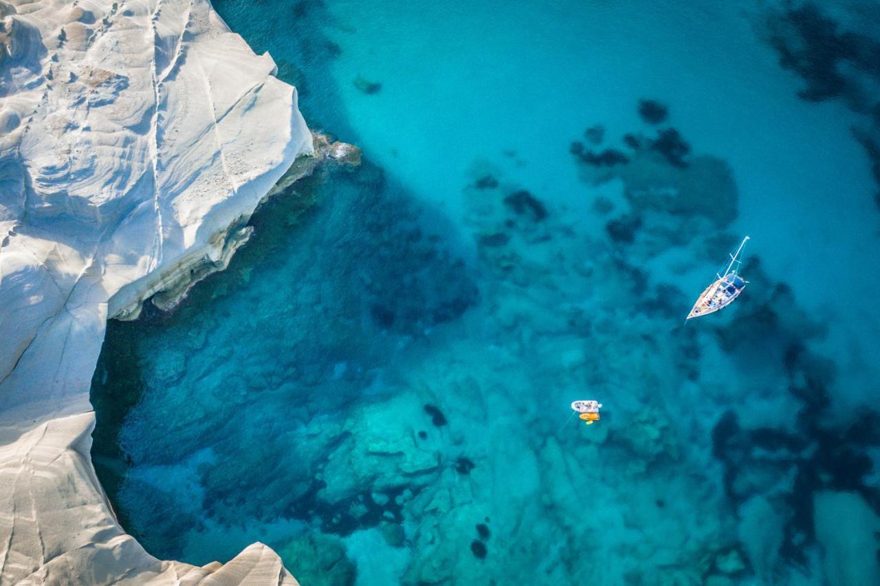 Psaravolada Hotel Milos Agia Kiriaki Beach  Eksteriør bilde