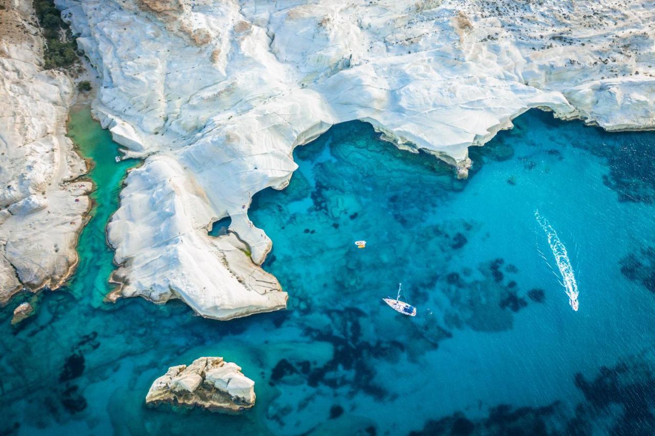 Psaravolada Hotel Milos Agia Kiriaki Beach  Eksteriør bilde